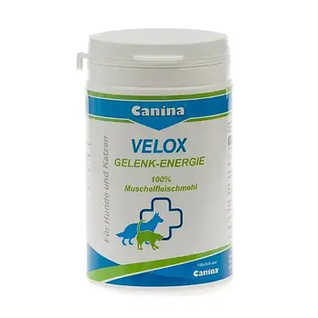 Добавка для котів та собак Canina Velox Gelenk-Energie для опорно-рухового апарату порошок 150 г