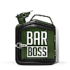 Каністра-бар на 5л. з принтом оригінальний подарунок чоловікові "Bar Boss" Білий, фото 9