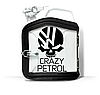 Подарунок чоловікові каністра-бар на 5л. з індивідуальним принтом "Crazy Petrol" Зелений, фото 5