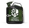 Подарунок чоловікові каністра-бар на 5л. з індивідуальним принтом "Crazy Petrol" Зелений, фото 6