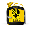 Подарунок чоловікові каністра-бар на 5л. з індивідуальним принтом "Crazy Petrol" Зелений, фото 10