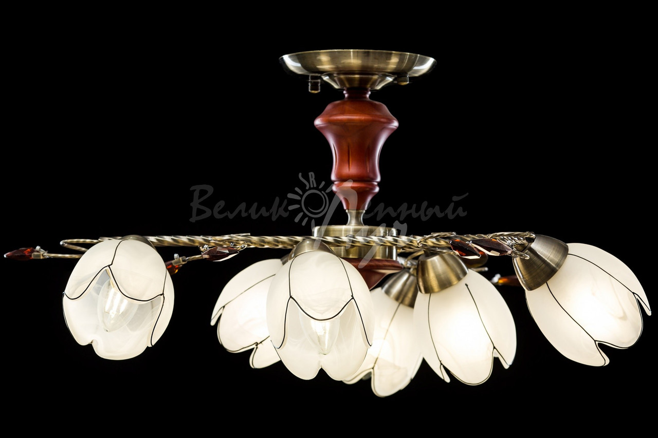 Люстри стельові з пафоном Splendid-Ray 192279, фото 1