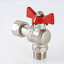 Кран кутовий з накидною гайкою Valtec DN 3/4"х3/4" внутрішній-зовнішній (Італія) VT.267.N.0505, фото 2