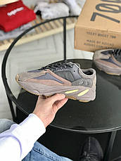 Чоловічі кросівки Adidas Yeezy Boost 700 Mauve Brown EE9614, фото 4