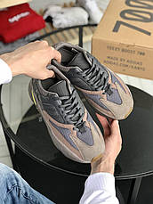 Чоловічі кросівки Adidas Yeezy Boost 700 Mauve Brown EE9614, фото 5