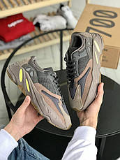 Чоловічі кросівки Adidas Yeezy Boost 700 Mauve Brown EE9614, фото 6