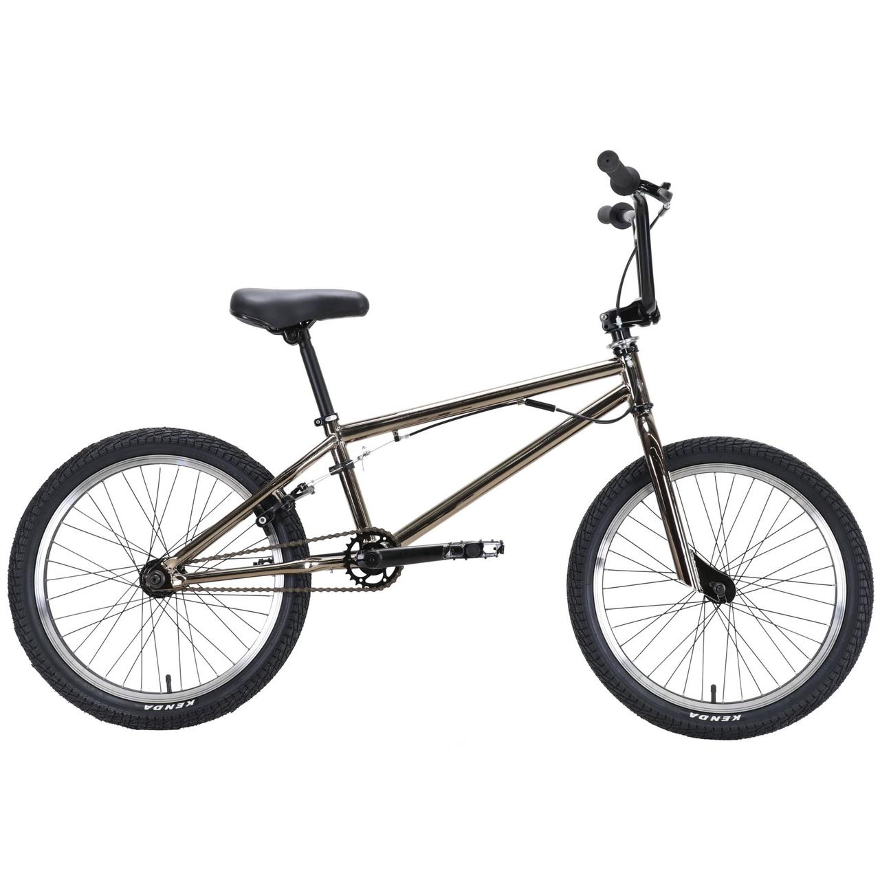 Трюковий Велосипед Titan 20" BMX Flatland LIGHT Рама-10" Сірий Металік
