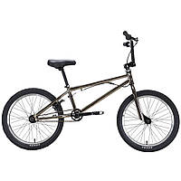 Трюковой Велосипед Titan 20" BMX Flatland LIGHT Рама-10" Серый Металик