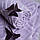 Полотенце махровое хлопок Луиза TM IDEIA 70х140 см ліловий, фото 5