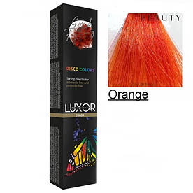 Пігмент прямої дії для волосся (Помаранчевий) LUXOR Professional Disco Colors Orange 100 мл.