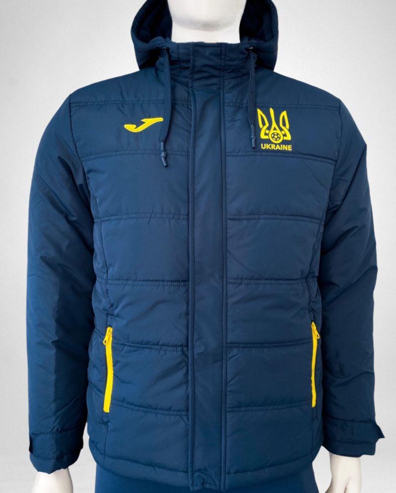 Куртка збірної України Євро-2020 (2021) Joma — AT102371A339 т.синий-желт