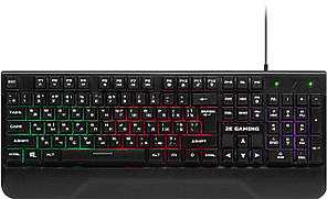 Клавіатура USB 2E KG310 LED Gaming black (2E-KG310UB) UA