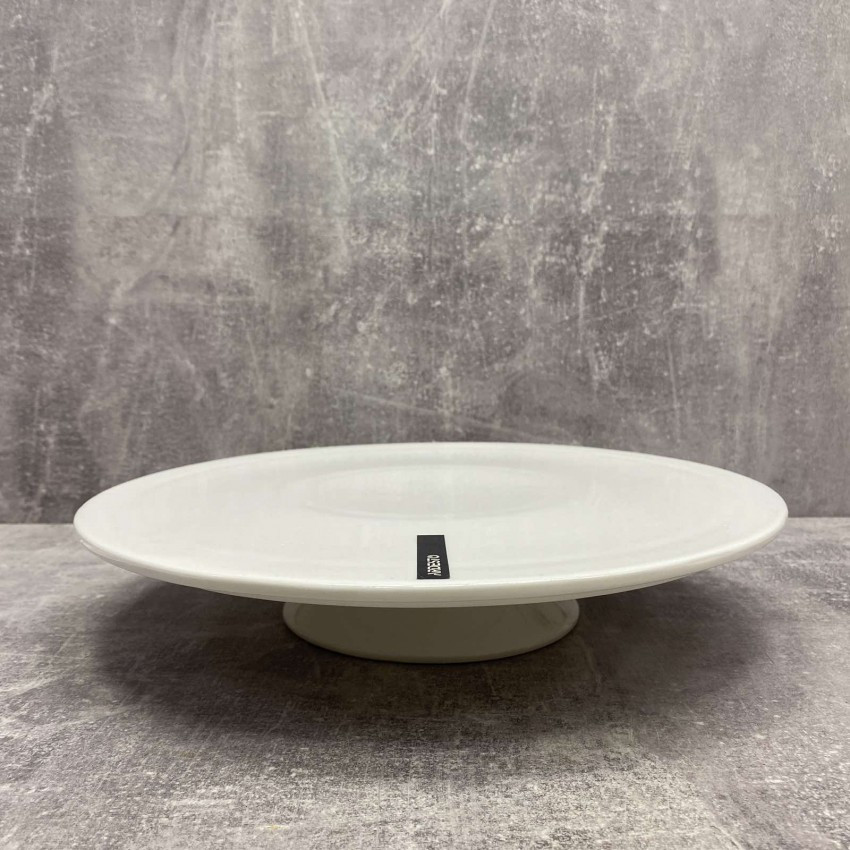 Блюдо для торта порцелянове 30 см Ardesto Imola AR3541I, фото 1