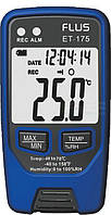 Реєстратор температури і вологості FLUS ET175 (-40°C~70°C; 0-100%) 32000 точок