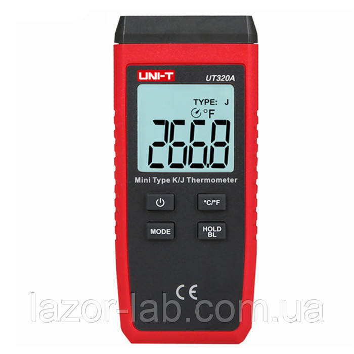 Термометр UNI-T UT320A (-50...+1300 °C) для термопар K/J типів