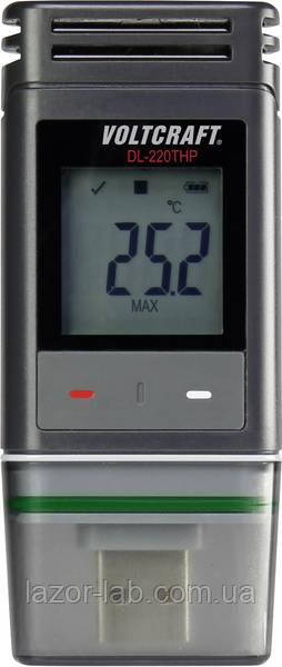 Реєстратор температури, вологості та тиску Voltcraft DL-220 THP (-30...+60 °C; 0-100%) IP65. Германия