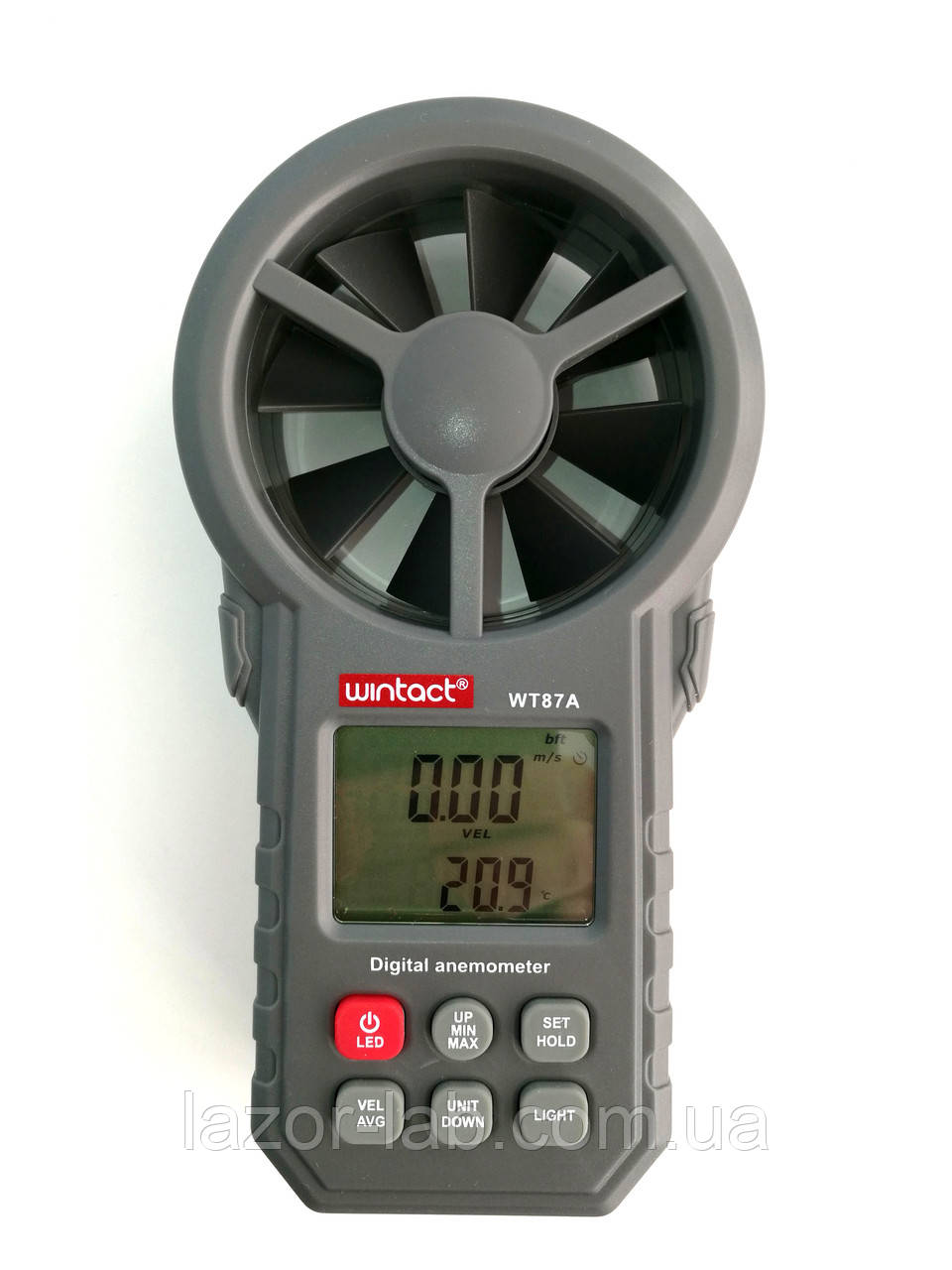 Анемометр Wintact WT87A (0,20-30,00 м/с) з термометром