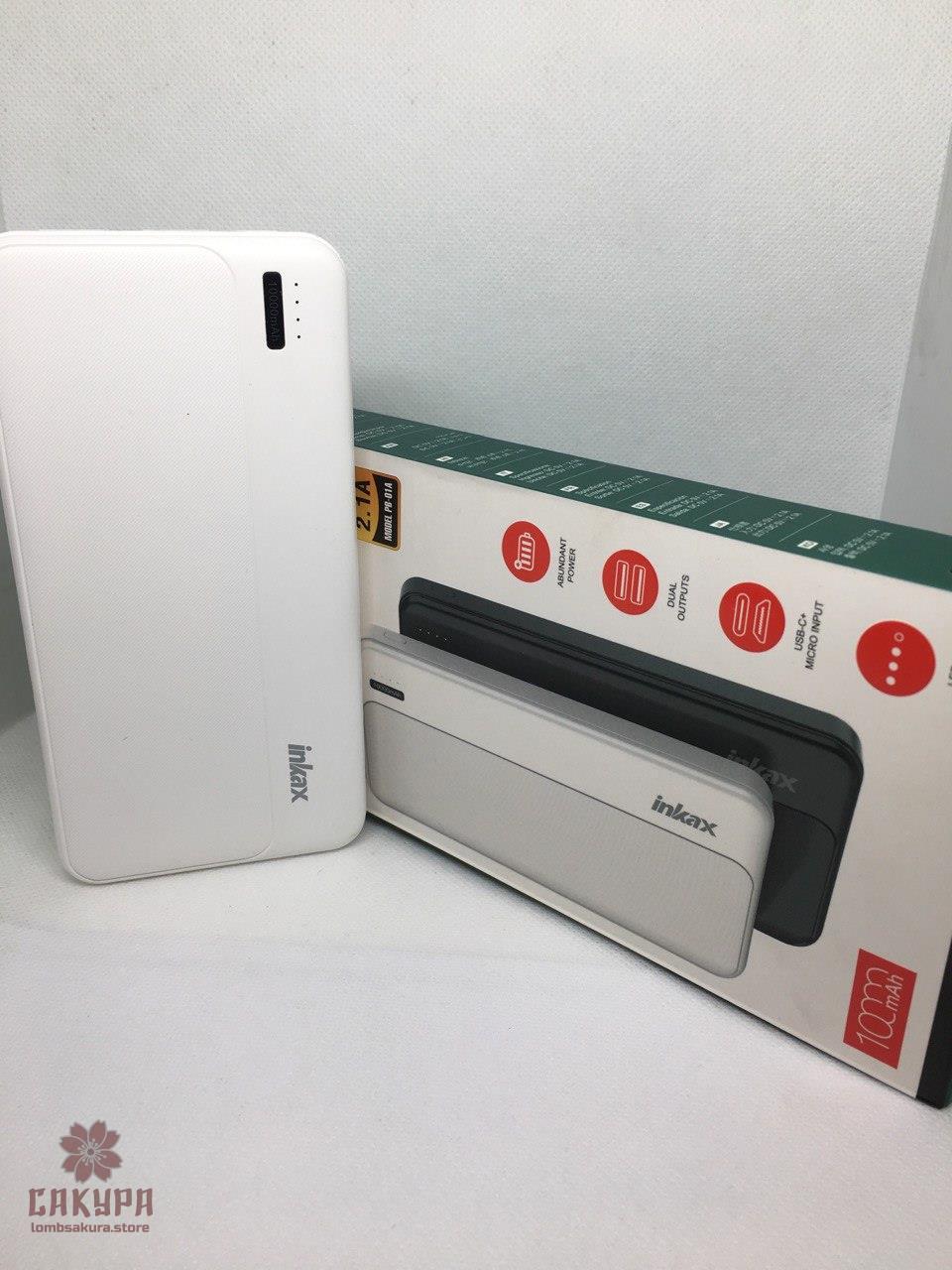 POWER BANK inkax 10000 mAh model PB -01A