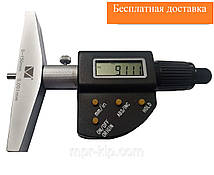 Мікрометричний глибиномір цифровий ГМЦ-300 (0-300 мм; 0,001 мм; ±0,008 мм) Мікротех