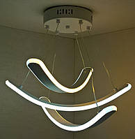 Люстра подвесная LED с пультом 25632 Белый 25-90х46х46 см.
