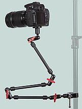 Тримач для телефона на стіл, кронштейн / підставка для смартфона, планшета з гнучким регулюванням, фото 2