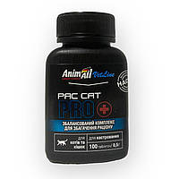 Вітамінна добавка AnimAll VetLine PAC CAT PRO для кастрованих котів і стерилізованих кішок, 100 таблеток