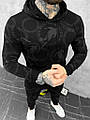 Чоловічий спортивний костюм Bikkembergs, Спортивний чоловічий костюм чорний
