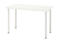 LAGKAPTEN/ADILS стол, белый, 120х60 см, 294.167.58