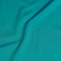 Ткань бифлекс блестящий Корея зеленовато- синий
