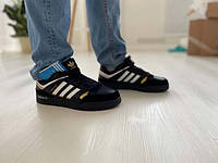 Мужские кроссовки Adidas кожаные 0036АДМ