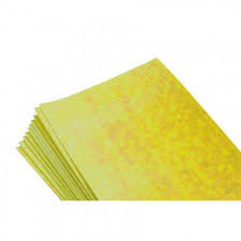 ФОАМІРАН ЛАЗЕРНИЙ No7647 1,5мм/ 10 аркушів ЖІЛТИЙ 20*30cm, фото 1
