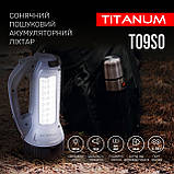 Портативний світлодіодний ліхтарик із сонячною панеллю TLF-T09SO TITANUM 200Lm 5500K, фото 7