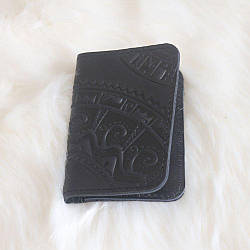 Обкладинка для ID паспорта "Півколо" чорний   09-П-Чор