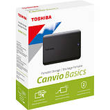 Зовнішній жорсткий диск 2.5" 2 TB Toshiba (HDTB520EK3AA), фото 5