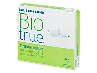 Bausch + Lomb Biotrue ONEday - Одноразовые контактные линзы Biotrue ONEday, 90 шт