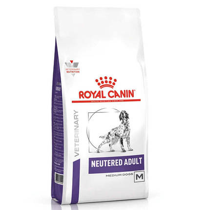 Royal Canin Neutered Adult Medium 9 кг - дієтичний сухий корм для стерилізованих дорослих собак середніх порід, фото 2