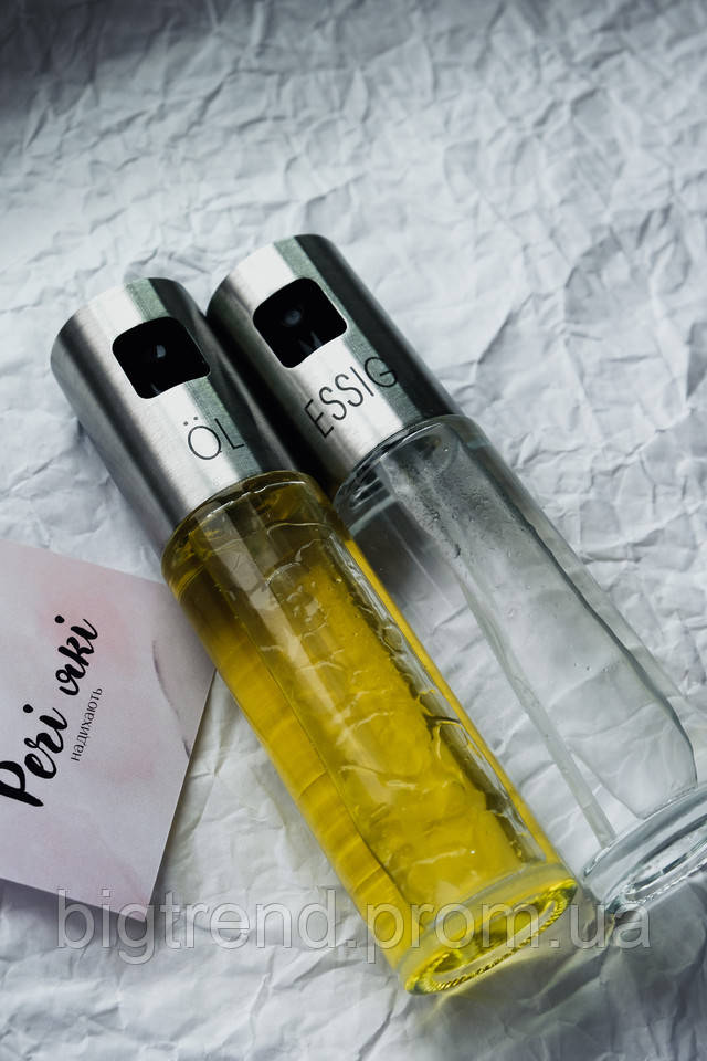 Комплект Стеклянные Спреи-распылители для Масла и Уксуса Дозатор 100 Мл ...