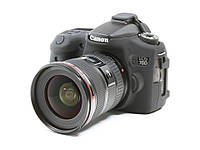 Защитный силиконовый чехол для фотоаппаратов Canon EOS 70D, 80D - черный