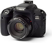 Защитный силиконовый чехол для фотоаппаратов Canon EOS 800D (T7I) - черный