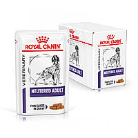 Упаковка вологого корму для стерилізованих собак Royal Canin Neutered Adult pouch 12шт*100 г