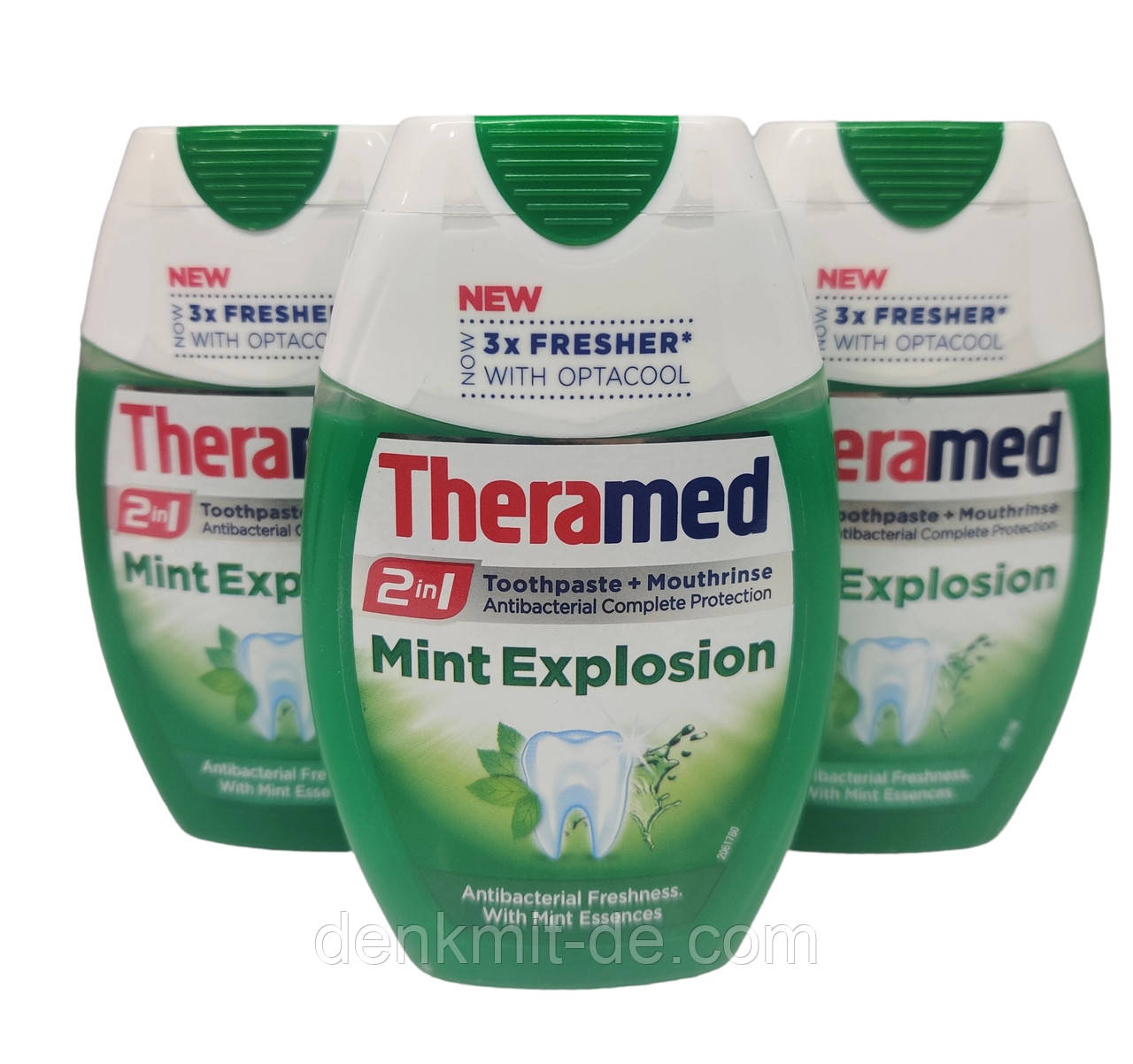 Зубна паста з дозатором TheraMed Mint Explosion, 75 мл