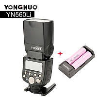 Вспышка для фотоаппаратов PANASONIC - YongNuo Speedlite YN560Li KIT в комплекте с аккумулятором