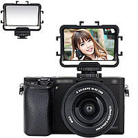 Зеркало - монитор, экран JJC FSM-V1 для фото селфи съемки, ведения блогов для фото-камер