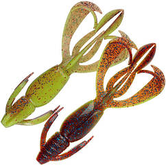 Силікон Keitech Crazy Flapper 2.8" (8 шт/уп) ea#15 grape chart red flk