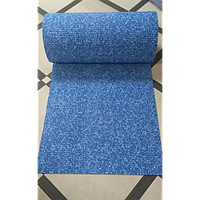 3502 Blue Універсальний килимок АКВАМАТ 80 см рулонний 15 метрів для Ванної Туалета Кухні Коридор Доріжка