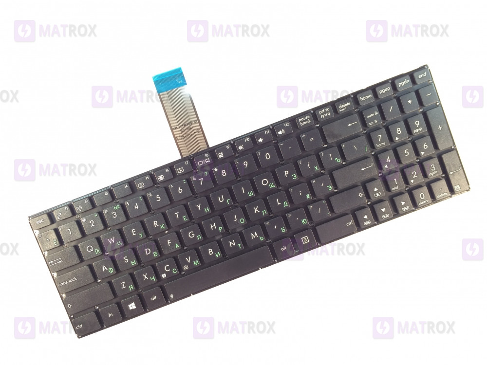 Клавиатура для ноутбука Asus X501XE, X501XI, X550CC, X550VB, X550V, X550VC series, black, ru - фото 1 - id-p306282125