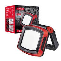 Світильник світлодіодний MAX-8W-RED-EM MAXUS Portable Emergency LED Light 8W 4100K IP65 5000mAh RED ліхтар