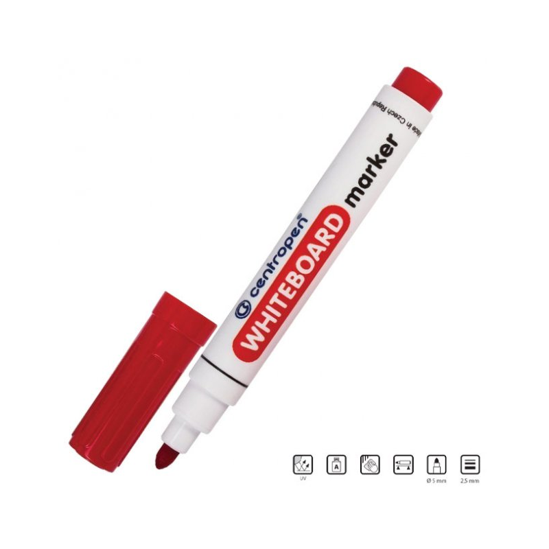 Маркер Board 8559 2,5 мм круглий червоний