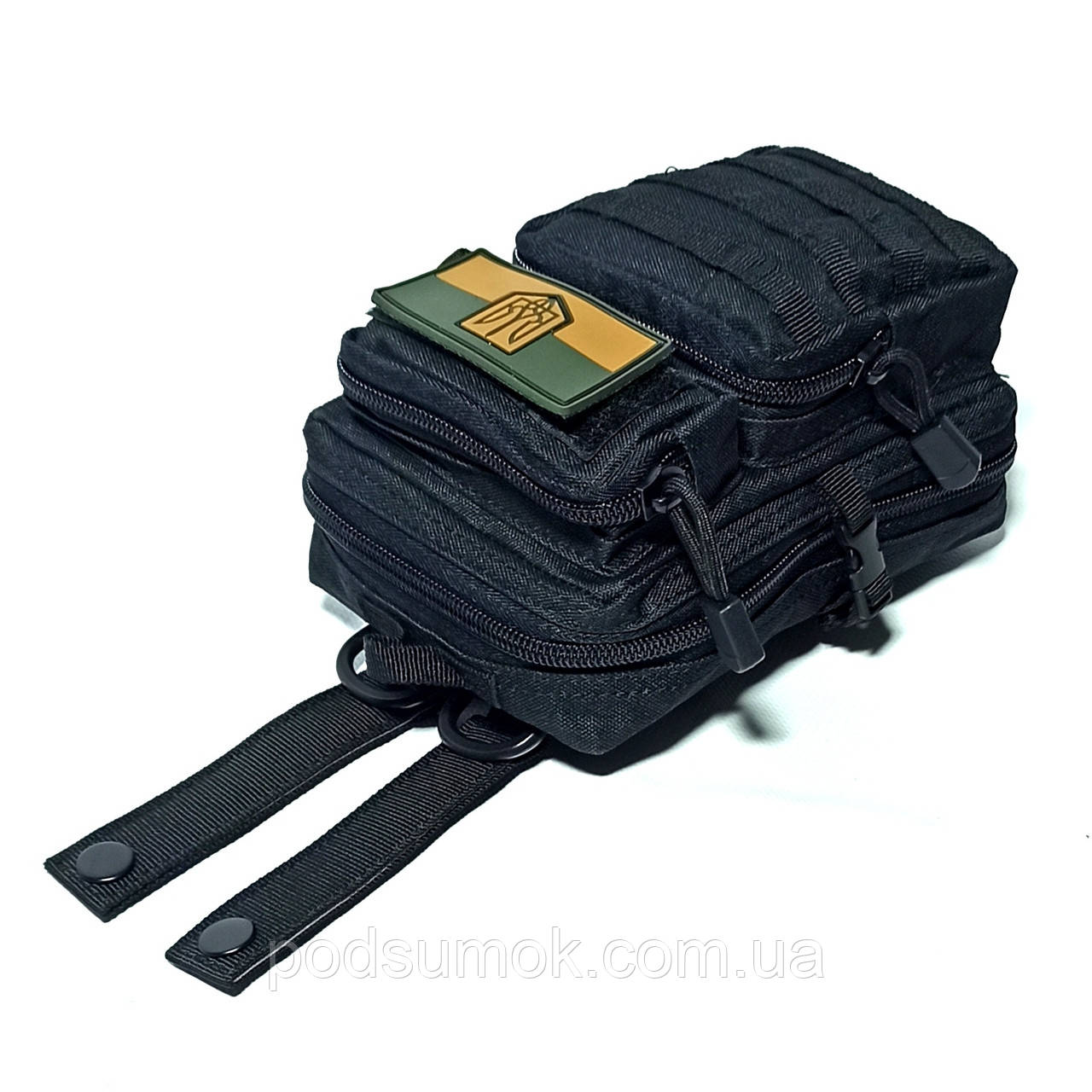 Тактичний підсумок сумка органайзер Molle Black