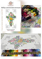 НАБІР для вишивки нитками РП-17/1-МВ-НИТ Рушник пасхальний великодній  (Модна Вишивка)